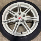 JDM EP3 Type R White Wheels 5 Lug 5x114.3  